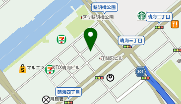 東京鰹節センターの地図画像