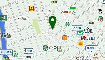 ルート人形町ビルの地図画像