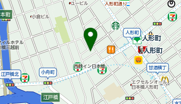 人形町ファーストビルの地図画像