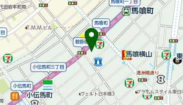 中庄ビルの地図画像