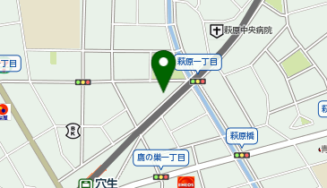 萩原KKGビルの地図画像