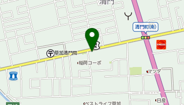 稲荷ショッピングセンターの地図画像