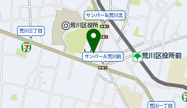 セントラル荒川ビルディングの地図画像