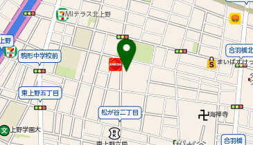 松が谷イワタビルの地図画像