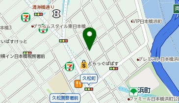 東京浜町近鉄ビルの地図画像