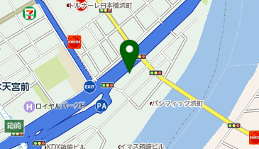 センタービルの地図画像
