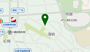 清納ビルの地図画像