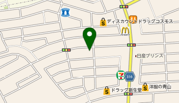 リポーズビルの地図画像