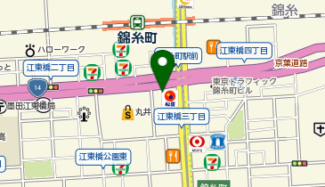 錦糸町駅前プラザビルの地図画像