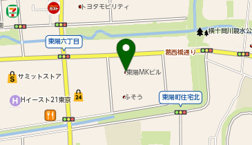 東陽MKビルの地図画像