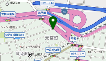大川ビルの地図画像
