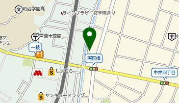 平和自動車工業(株)本社ビルの地図画像