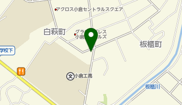 白萩光和ビルの地図画像