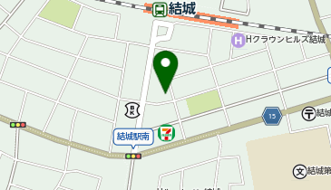 結城駅南金子ビルの地図画像