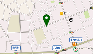 青晃ビルの地図画像