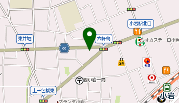 東京品田ビルの地図画像