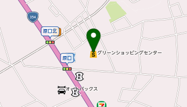 グリーンショッピングセンター岩井店の地図画像