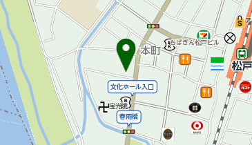 松戸商工会館松戸商工会議所ビルの地図画像