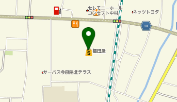福田屋ショッピングプラザ宇都宮店の地図画像