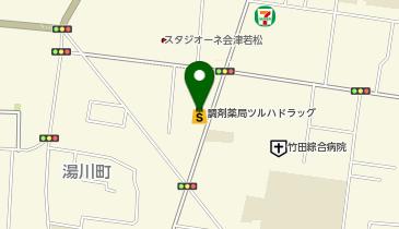 会津プリンスビルの地図画像