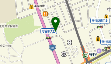 守谷中央ビルの地図画像