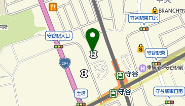 常陽銀行守谷支店ビルの地図画像