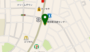 束原テナントビルの地図画像