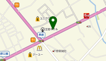 あいおいニッセイ同和損保大田原ビルの地図画像