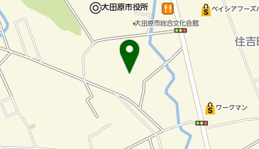 大田原地域職業訓練センターの地図画像