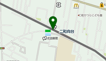 新京成第15ビル二和向台駅前ビルの地図画像