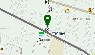 二和英知ビルの地図画像