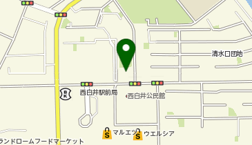 白光舎西白井駅前ビルの地図画像