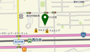 白井・石元ビルの地図画像