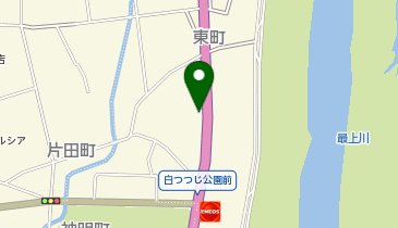 リバーサイド東町テナントの地図画像