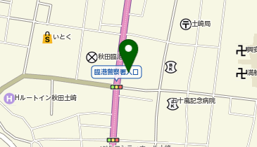 (株)日本一秋田支店の地図画像