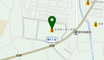 ミスターマックス取手店の地図画像