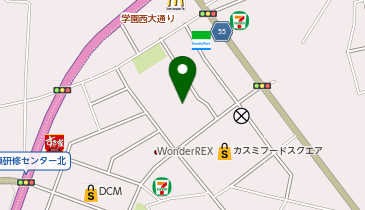 大穂窓口センターの地図画像