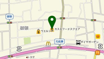 カスミ岩瀬店の地図画像