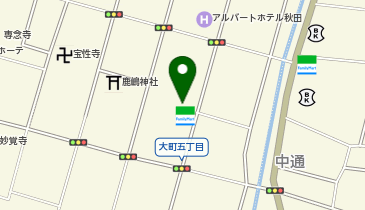 秋田ASビルの地図画像