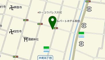 大町クロスビルの地図画像