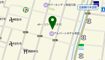 大町AKビルの地図画像