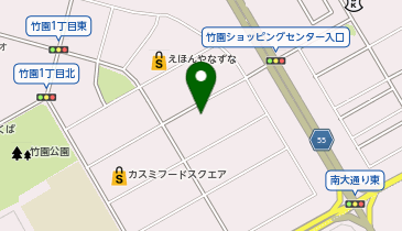 竹園アイステナントの地図画像