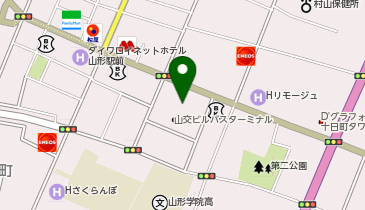 山交ビルの地図画像