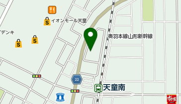 天童南駅前ビルの地図画像