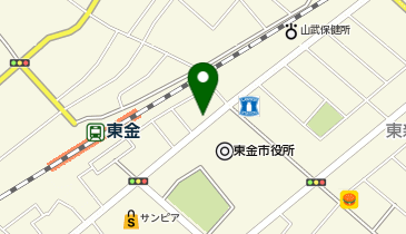 第一生命東金ビルの地図画像