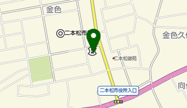 二本松信用金庫まつしん本部ビルの地図画像