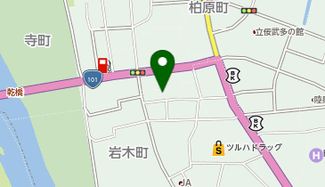 川端センターの地図画像