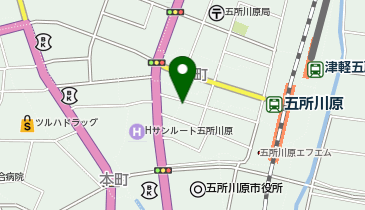 津軽ビルの地図画像