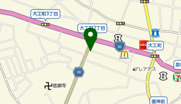 磯前ビルの地図画像