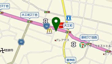飯村不動産第一ビルの地図画像